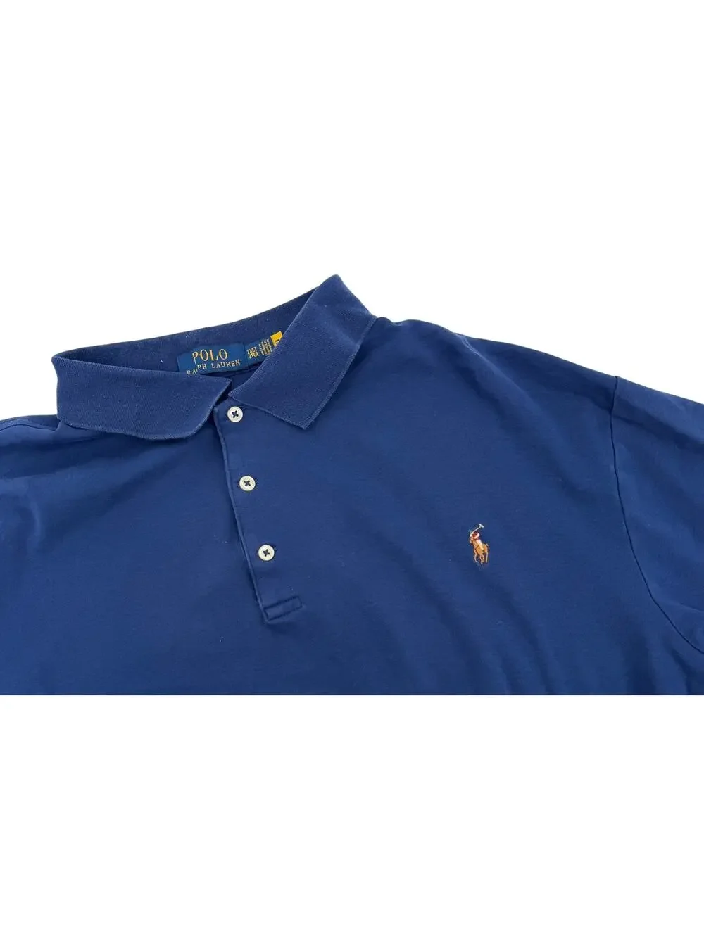 POLO Ralph Lauren Short Sleeve Navy Size‎ 2XLT Logo Embroidered